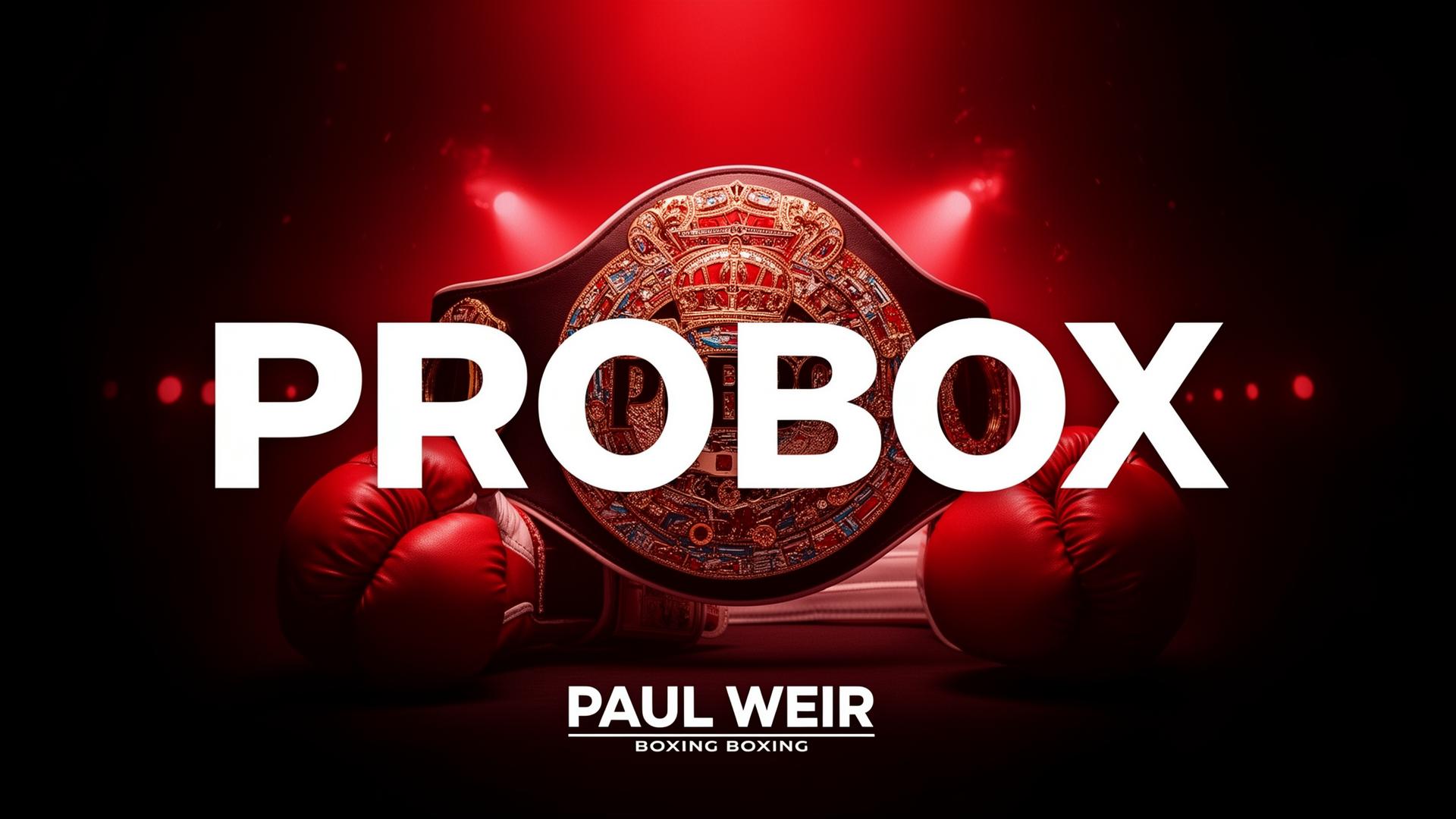Paul Weir Boxing Coach Dubai | WBO Champion Personal Trai...